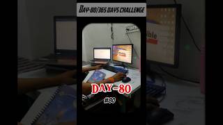 Day-80 Can CODING for 365 Days Make You a MASTER Programmer #changeyourmindsetchangeyour #motivation