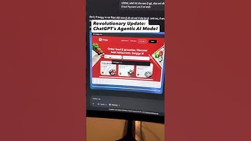 🚨 Revolutionary Update: ChatGPT’s Agentic AI Can Order Pizza for You! 🍕🤖 #agenticai #ai