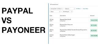 Paypal vs Payoneer withdrawal comparison