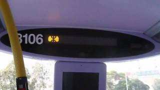 CTB B3A Dennis Enviro500 (A/C) 12m (Euro IV) LRT Tin King stations stop broadcast(16:9 Testing)