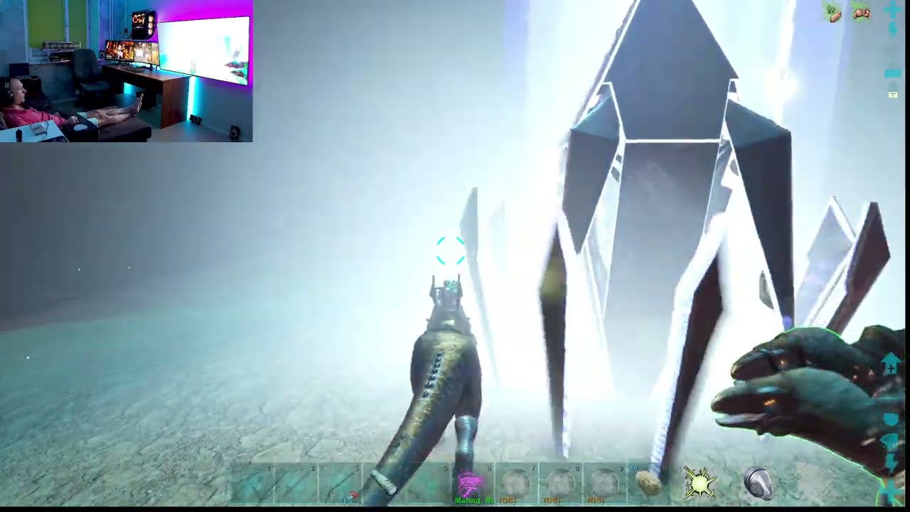 Ark Survival Evolved Aberration 4K Epic выход на поверхность ночью