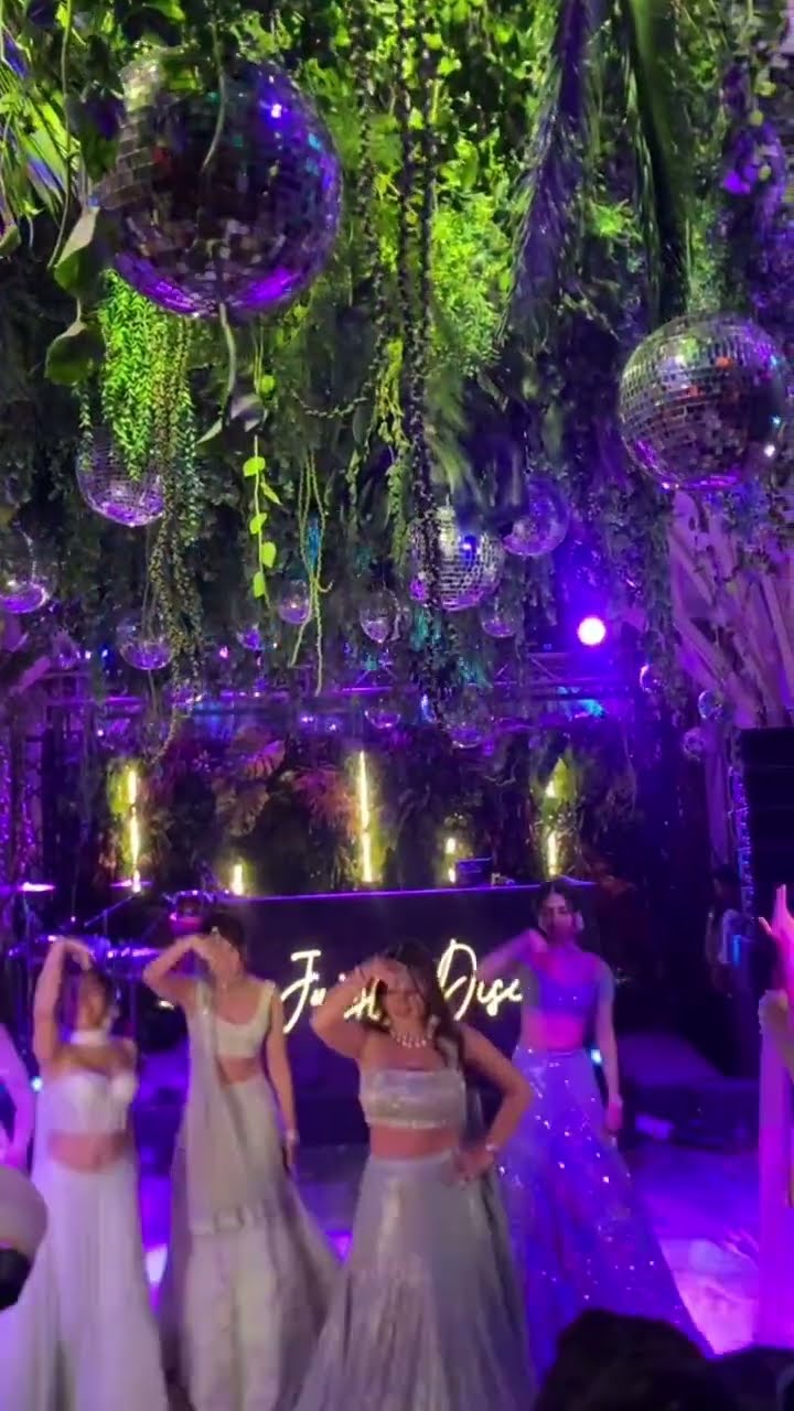 Khushi \u0026 other BRIDESMAIDS set the stage on fire with their dance at Aaliyah's reception ? #shorts