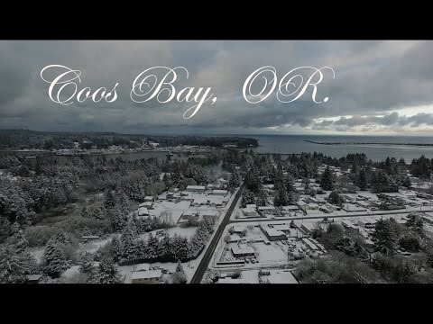 Snow Day in Coos Bay Oregon