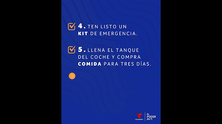 ¿Qué hacer ante una alerta de huracán? | El Poder En Ti