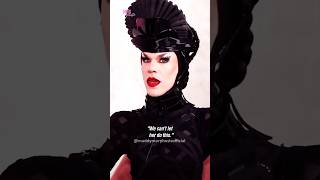 "They didn’t want her to do RuPaul." #projectrunway