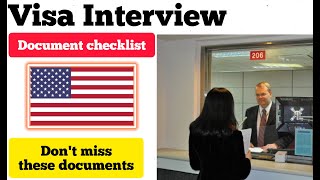 Documents required on US visa interview day | F-1 Document Checklist | Ed Sacred International