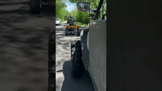 Banshee wheelie takeoff 🇲🇽 #bansheewheelies #bansheedragracing #bansheebuild #polaris #trailing