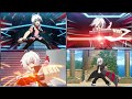 All launches of shu kurenai from season 12356