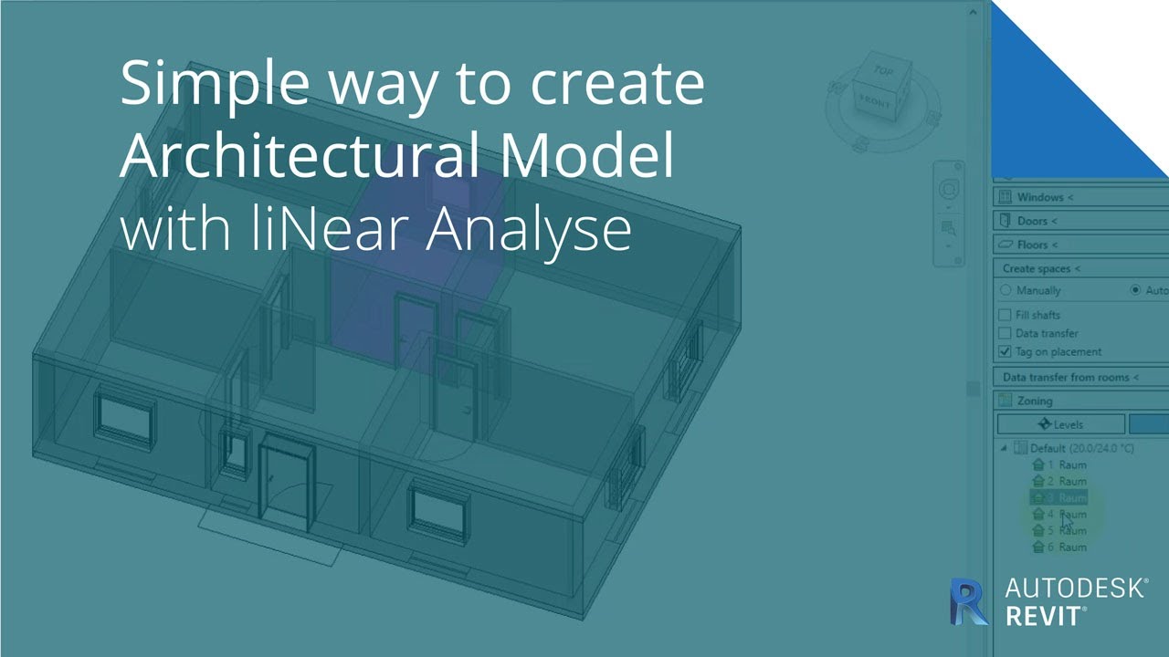Simple way to create Architectural Model – liNear for Autodesk Revit ...