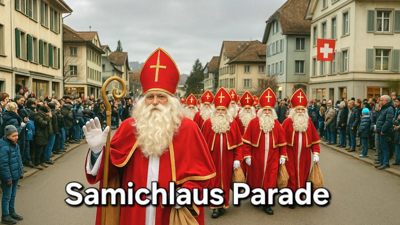 Magical Samichlaus Parade in Switzerland | St. Nicholas Celebration for Families 🇨🇭