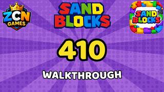 Sand Blocks Level 410 – Full Walkthrough | All Solutions