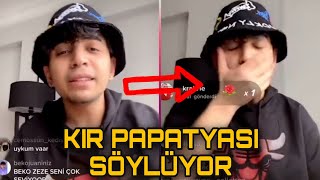 BERKE JUAN CANLI YAYINDA KIR PAPATYASINI SÖYLÜYOR! Resimi