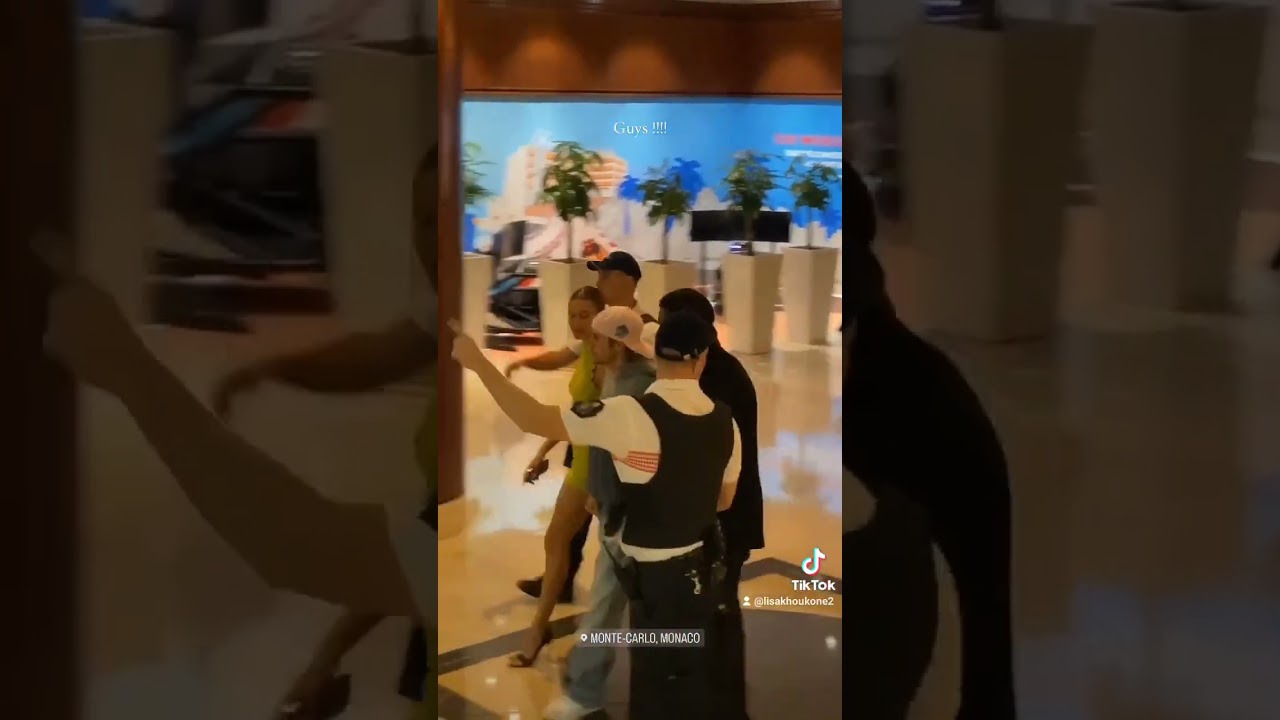 he appeared! Justin Bieber and Hailey Bieber and starino in Monaco