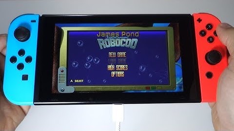 James Pond Codename: RoboCod Nintendo Switch gameplay