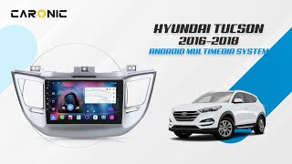 Hyundai Tucson 2016–2018 | Android QLED Head Unit with Bluetooth & GPS Navigation