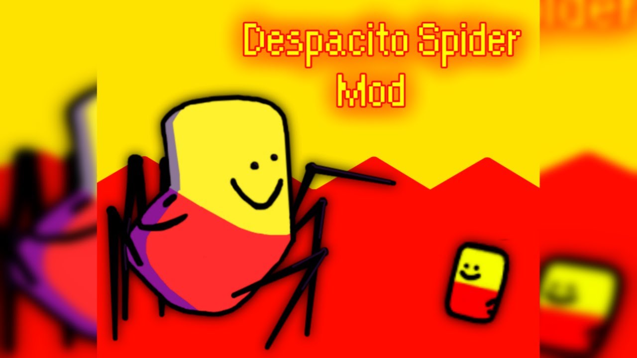 Despacito Spider Over Skid And Pump Friday Night Funkin Mods - roblox despacito spider