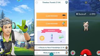 Famous Timeless travels special research in Pokémon go 2024#pokemongo #gamming Net Worth