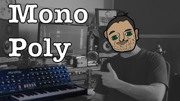Making a beat with the Behringer MonoPoly