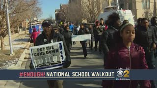 St. Sabina Students Join National Walkout A Month After Parkland Shooting