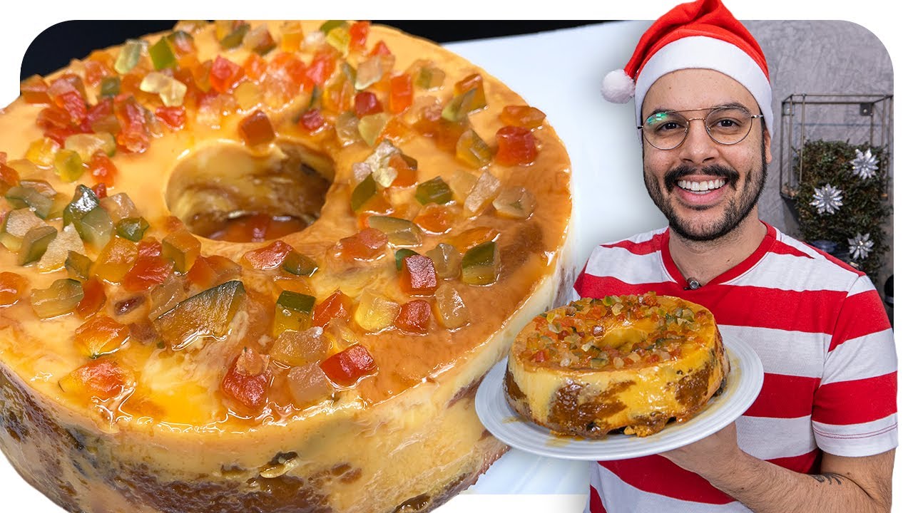 O VERDADEIRO PUDIM DE PANETONE, BEM FÁCIL DE FAZER | Thigas Ribeiro