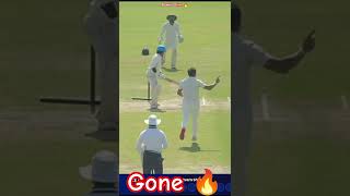 amazing pace bowling 🔥 bowled him 🔥#cricketshorts #cricket #viralshorts #shorts