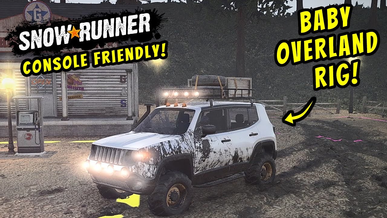 SnowRunner: Toledo Outlaw, Small Overland Rig | Jeep Renegade Takes On Overlanding!