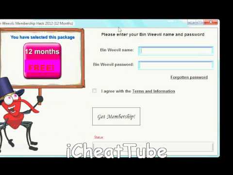 Bin weevils forgotten username and password Bin weevils forgotten username and password