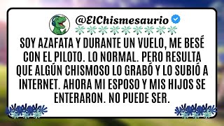Soy azafata y durante un vuelo, me besé con el piloto. Lo normal. Pero resulta que algún