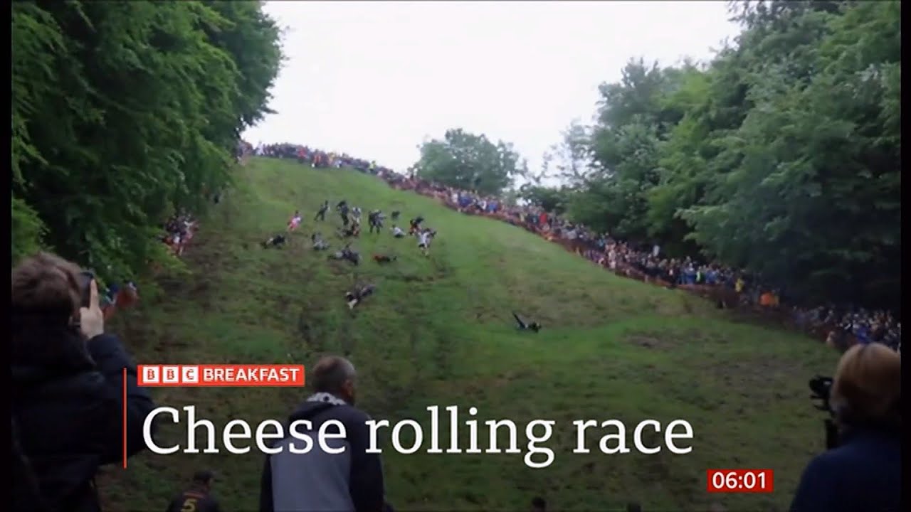 Cheese rolling (down a hill) time again for Coopers Hill & discussion ...