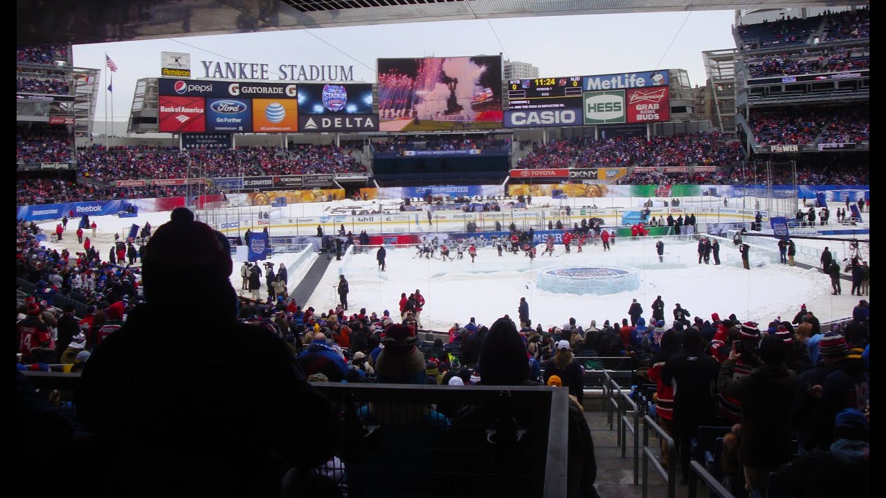 New York Rangers vs New Jersey Devils at Yankee Stadium January 26, 2014 YouTube