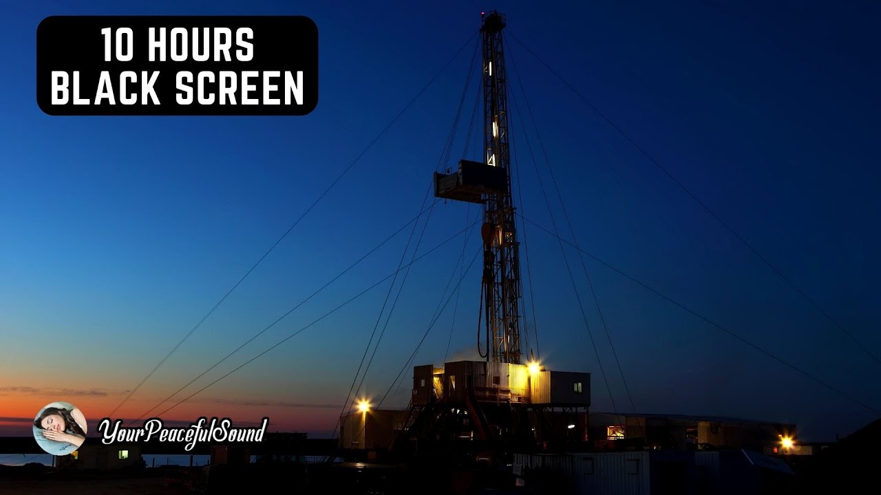 Oil Drilling Rig Diesel Engine Sound for Sleep White Noise Sounds