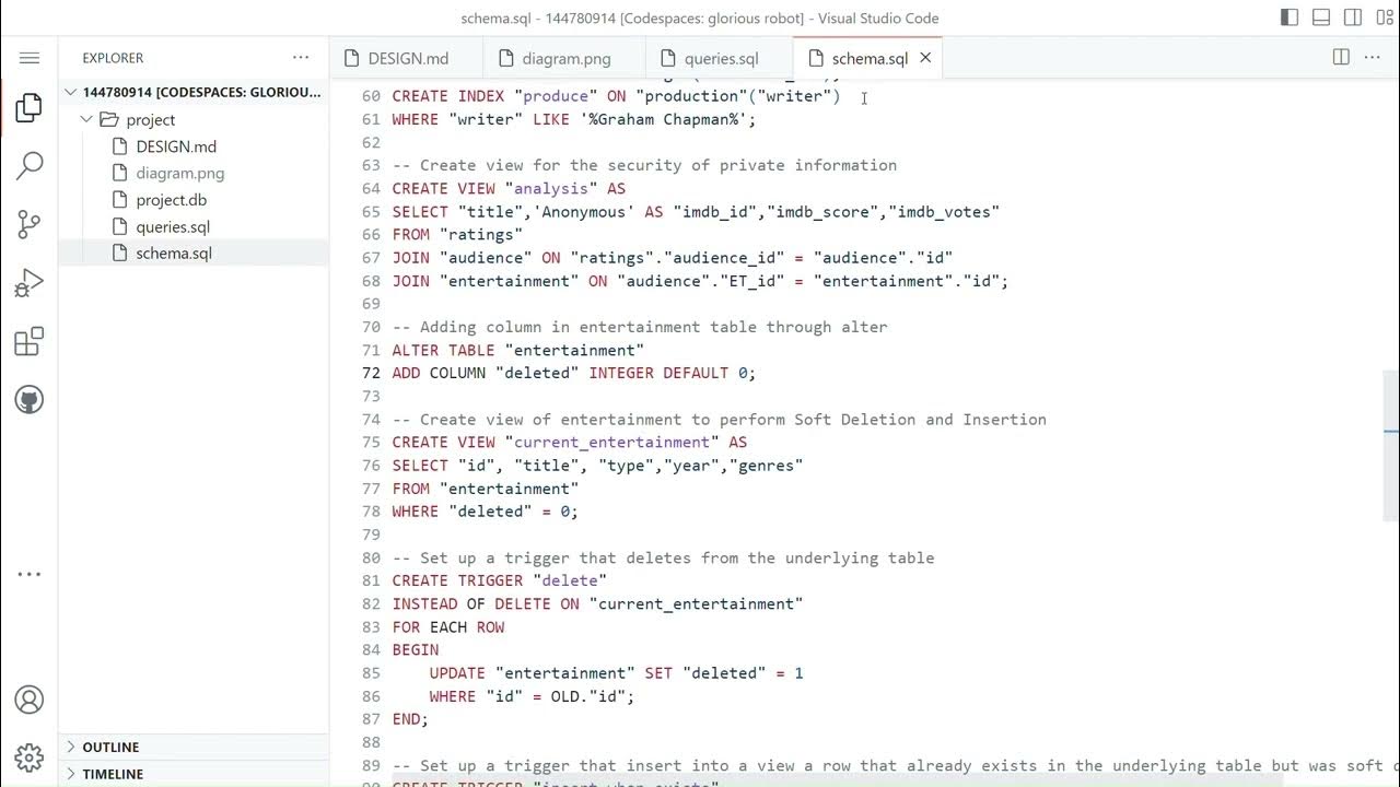 Cs50 sql project stream content manager youtube