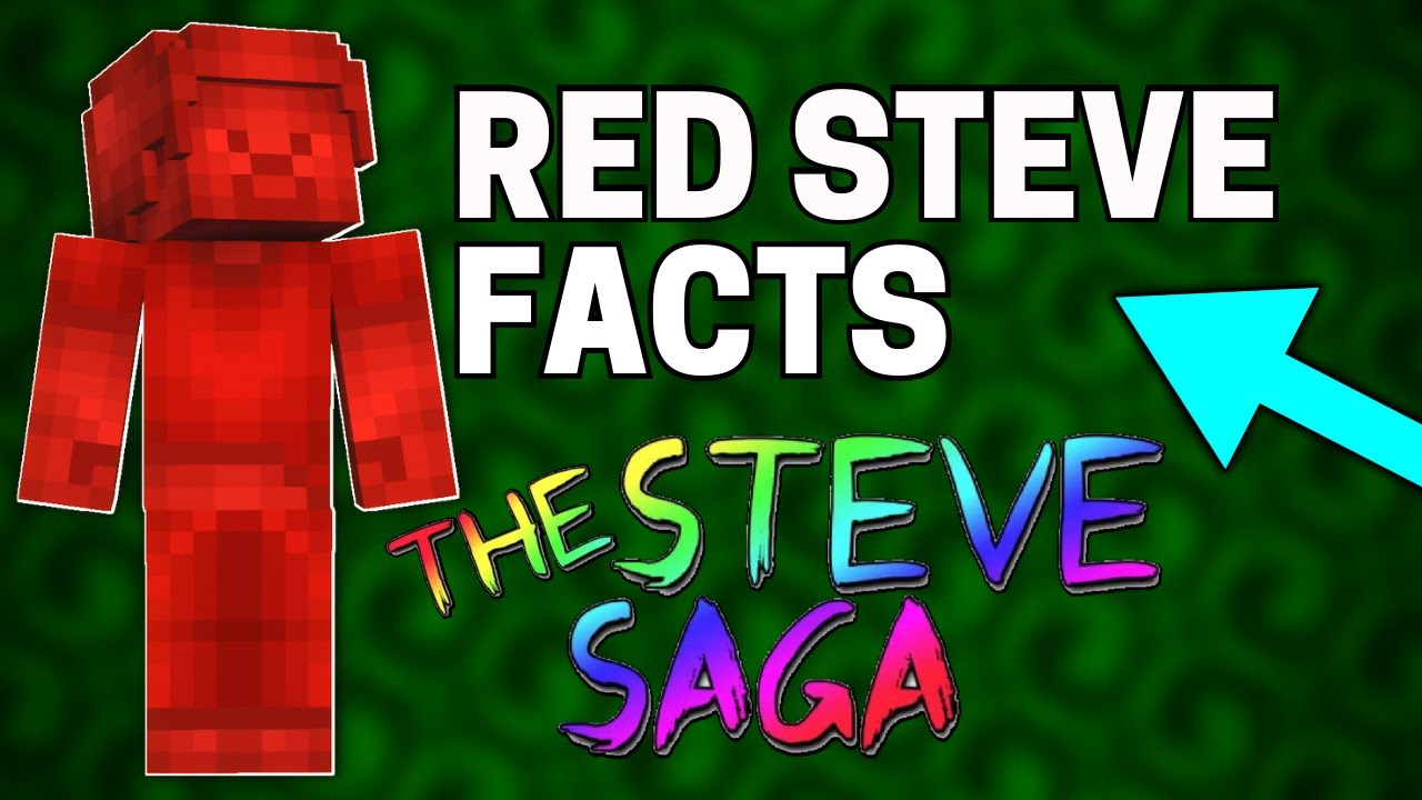 red-steve-facts-minecraft-steve-saga-youtube