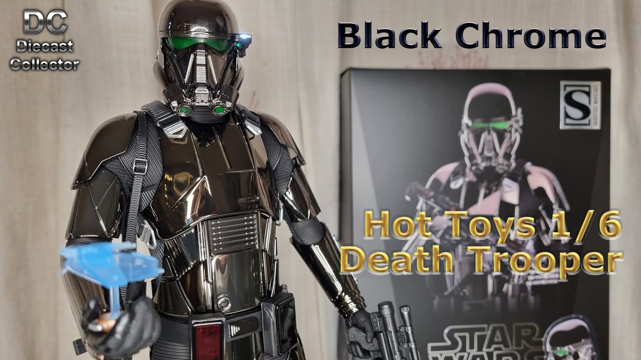 Hot Toys Star Wars Death Trooper Black Chrome Version Fpx | Meses sin interés