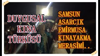 (Duygusal Kina Türküsü) Kina Yakma Merasi̇mi̇ (Grup Ni̇da Samsun)