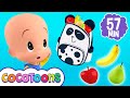 Las frutas mágicas de Cuquín 🍎🍐🍌 Aprende las frutas con Cuquín y Fantasma  - Cocotoons