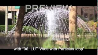 06 LUT Wide with Particles loop