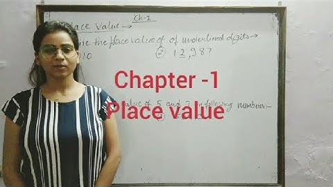 Class - 5 ,Ch.-1, Place value