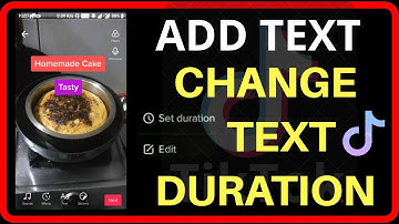 How to Add Text On TikTok for Different Times - Change Text Duration on TikTok 2020