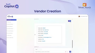 New Vendor Creation in SAP Business One Using SAP Copilot (Agentic AI Demo)