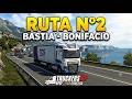 RUTA Nº2 bastia - bonifacio en truckermp