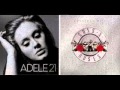 ADELE vs GUNS N&#39; ROSES - Someone Likes Knockin&#39; On Heaven&#39;s Door