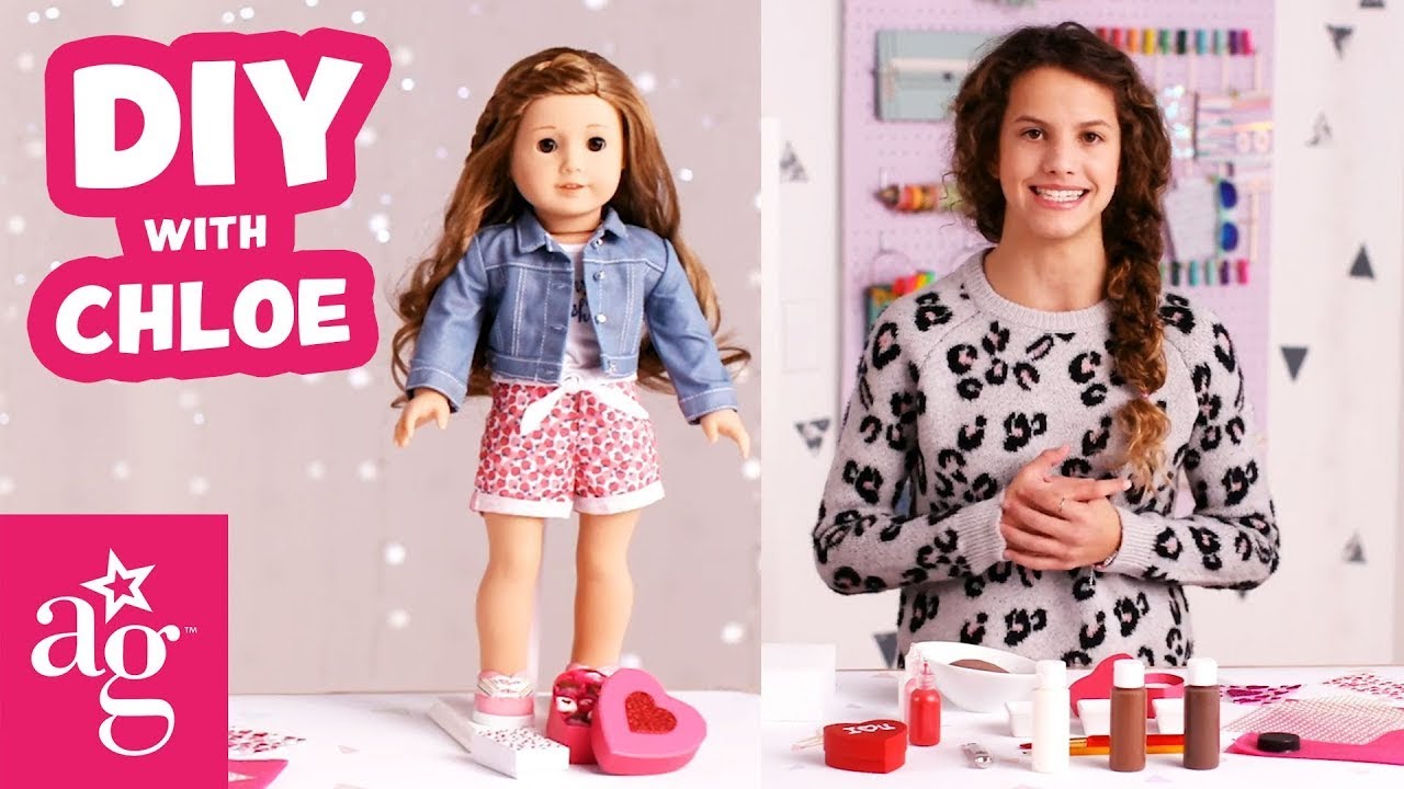 Mini Box of Chocolates for Valentine's Day | Doll DIY | 