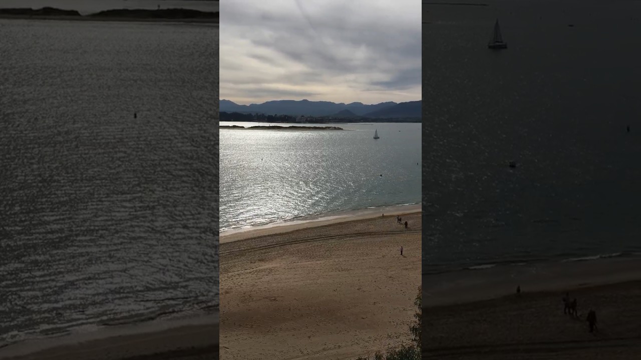 ⛱️ Hay calma en las Playas de la bahía de Santander #shorts #cantabria