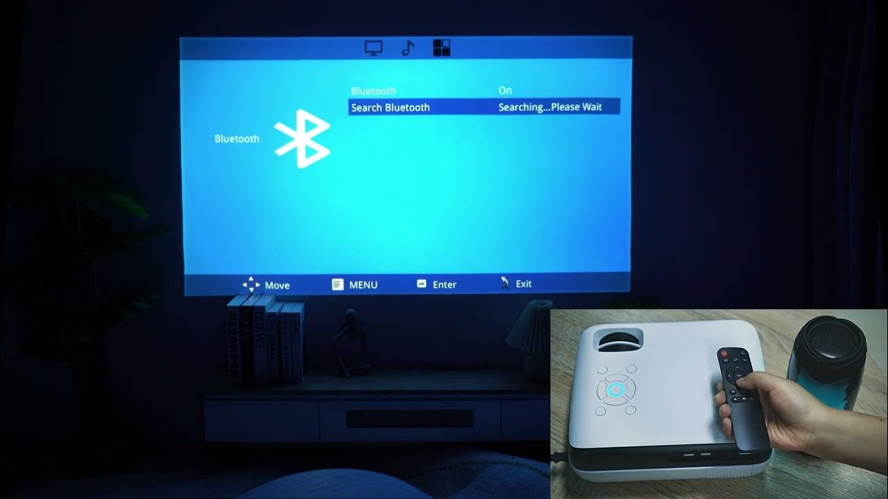 Happrun H1 Full HD Projector The Bluetooth Connection happrun YouTube