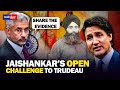 Nijjar Row: EAM S Jaishankar challenges Canadian PM Justin Trudeau to share the evidence