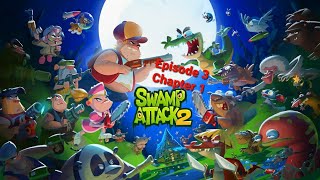 Swamp Attack 2 - Gameplay Walkthrough Episode 3 Chapter 1 Levels 135-159