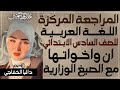 المراجعة المركزة عربي سادس ابتدائي حلقة 4 أن واخواتها والوزاريات الست داليا الخفاجي المراجعة المركزة عربي سادس ابتدائي حلقة 4 أن واخواتها والوزاريات الست داليا الخفاجي