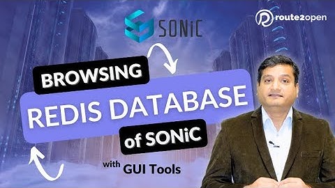 Browsing Redis database of SONiC with GUI tools | route2open