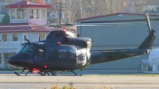 RCAF Bell CH-146 Griffon Helicopter Engine Startup